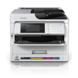 STAMPANTE EPSON MFC INK WORKFORCE PRO WF-C5890DWF C11CK23401 4IN1 A4 34P 250FG ADF50 F/R LCD TOUCH NFC LAN WIFI