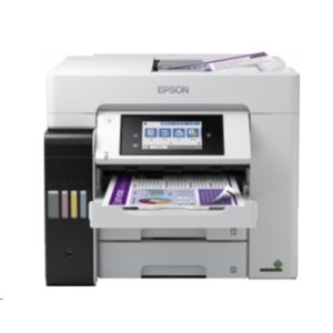 STAMPANTE EPSON MFC INK ECOTANK ET-5880 BUSINESS C11CJ28401 A4 4IN1 32PPM F/R 2X250FG ADF50 LCD PCL5 USB WIFI