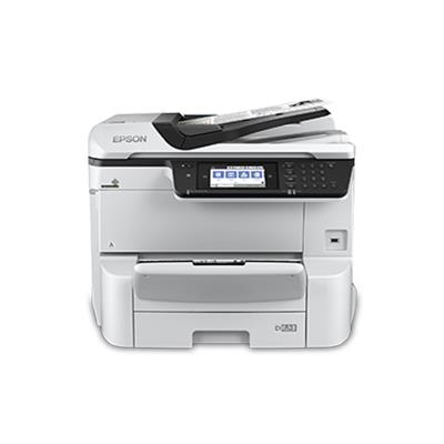 STAMPANTE EPSON MFC INK WORKFORCE PRO WF-C8690DWF C11CG68401 A3+ 4IN1 35PPM 250FG ADF LCD USB LAN WIFI DIRECT PCL
