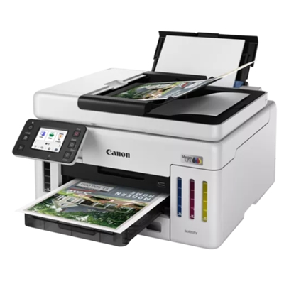 STAMPANTE CANON MFC GX6150 REFILLABLE 6882C006 3 IN 1 24IPM STAMPA F/R ADF LCD 350FG WIFI LAN CLOUD