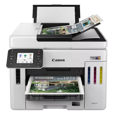 STAMPANTE CANON MFC GX7150 REFILLABLE 6880C006 4 IN 1 24 IPM F/R ADF LCD 600FG WIFI LAN CLOUD FINO:30/06