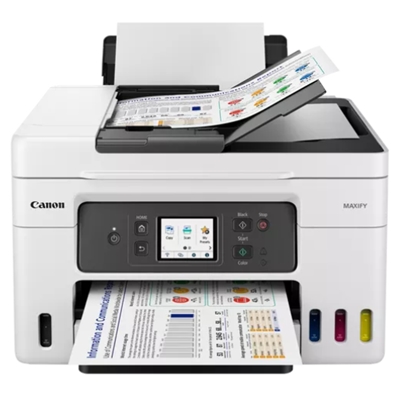 STAMPANTE CANON MFC INK MAXIFY GX4050 REFILLABLE 5779C006 4IN1 18IPM F/R ADF LCD 250FG USB WIFI LAN AIRPRINT CLOUD FINO:31/05