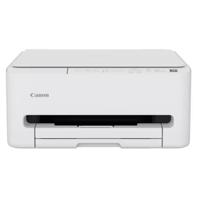STAMPANTE CANON MFC INK PIXMA TS4150I WHITE7181C006 A4 3IN1 14IPM.INCHIOSTRO NERO A PIGMENTI E COLORI DYE .COMPATIB FINO:30/06