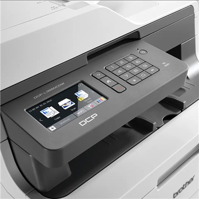 STAMPANTE BROTHER MFC LED COLOR DCP-L3550CDW 3IN1 18PPM 512MB 250FG F/R LCD USB LAN WIFI ADF (TONER DOTAZ.1K) FINO:31/05