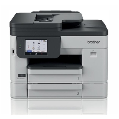 STAMPANTE BROTHER MFC INK MFC-J5110DW A4 4IN1 28IPM 2X250FG+100 LCD ADF F/R DUAL CIS USB LAN WIFI INBOX BK700PG COL45 FINO:31/07