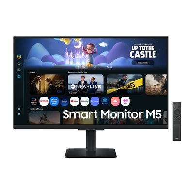 MONITOR SMART SAMSUNG LCD IPS 27 WIDE S27FM500 5MS MM FHD BLACK 2XHDMI HUB USB VESA