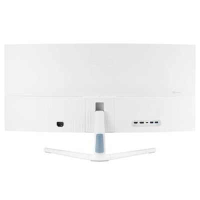 MONITOR ASUS LED VA 34 VU34WCIP-W CURVO WHITE WQHD 1MS 100HZ300CDM HDMI USB-C REG.H EYE CARE NANO ION. 3Y GAR