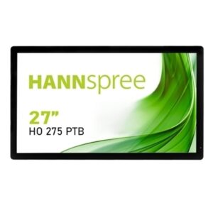MONITOR OPEN FRAME M-TOUCH HANNSPREE LCD LED 27 WIDE HO275PTB 5MS MM FHD 1920X1080 1000:1 BLACK HDMI DP USB VESA