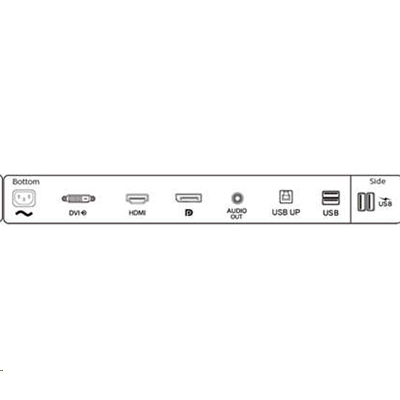 MONITOR PHILIPS LCD IPS LED 27 WIDE 275B1/00 4MS SOFTBLUE MM QHD 1000:1 BLACK PIVOT DVI HDMI DP 4XUSB3.2 VESAFINO:30/06