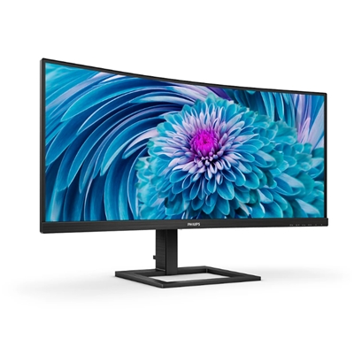 MONITOR PHILIPS LCD CURVED VA LED 34 WIDE 346E2CUAE/00 4MS LOWBLUE MM WQHD 3000:1 BLACK HDMI DP USB-C REG.ALT. VESAFINO:30/06