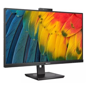 MONITOR PHILIPS LCD IPS LED 27 WIDE 27B1U5601H/00 4MS MM QHD 1000:1 BLACK HDMI DP USB-C LAN WEBCAM REG.ALT. PIVOT VE FINO:30/06