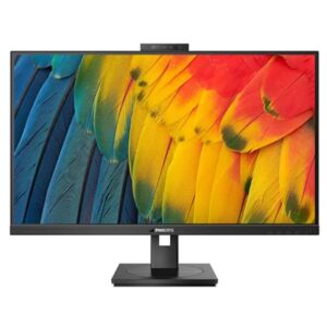 MONITOR PHILIPS LCD IPS LED 27 WIDE 27B1U5601H/00 4MS MM QHD 1000:1 BLACK HDMI DP USB-C LAN WEBCAM REG.ALT. PIVOT VE FINO:30/06