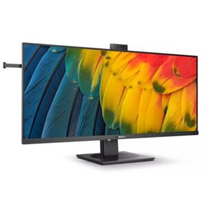MONITOR PHILIPS LCD IPS LED 39.5 21:9 40B1U5601H/00 4MS MM WQHD 1200:1 BLACK HDMI DP HUB USB DOCK USB-C LAN WEBCAM W FINO:30/06
