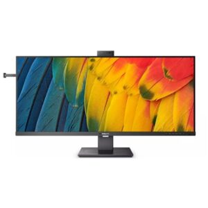 MONITOR PHILIPS LCD IPS LED 39.5 21:9 40B1U5601H/00 4MS MM WQHD 1200:1 BLACK HDMI DP HUB USB DOCK USB-C LAN WEBCAM W FINO:30/06