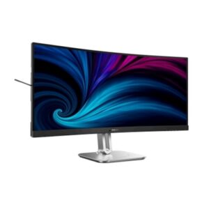 MONITOR PHILIPS LCD CURVED VA LED 34 WIDE 34B2U5600C/00 4MS MM WQHD 3500:1 BLACK 2XHDMI DP USB-C LAN REG.ALT. PIVOT FINO:30/06