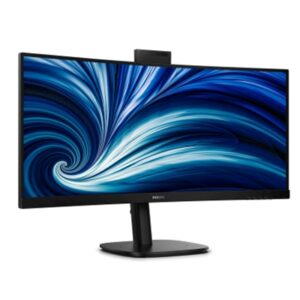 MONITOR PHILIPS LCD CURVED VA LED 34 WIDE 34B2U3600CH/00 4MSMM WQHD 3500:1 BLACK HDMI DP DOCK USB-C LAN WEBCAM VES FINO:30/06