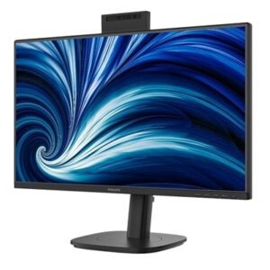 MONITOR PHILIPS LCD IPS LED 120HZ 23.8 WIDE 24B2N3200JH/00 4MS SOFTBLUE MM FHD 1500:1 BLACK VGA HDMI DP HUB USB WEBC FINO:30/06