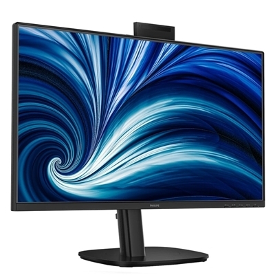 MONITOR PHILIPS LCD IPS LED 120HZ 23.8 WIDE 24B2U3301H/00 4MS SOFTBLUE MM FHD 1500:1 BLACK HDMI DP USB-C LAN WEBCAM FINO:30/06
