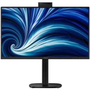 MONITOR PHILIPS LCD IPS LED 120HZ 23.8 WIDE 24B2U3301H/00 4MS SOFTBLUE MM FHD 1500:1 BLACK HDMI DP USB-C LAN WEBCAM FINO:30/06