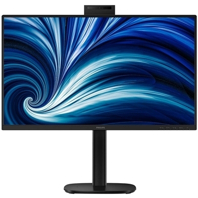 MONITOR PHILIPS LCD IPS LED 120HZ 23.8 WIDE 24B2U3301H/00 4MS SOFTBLUE MM FHD 1500:1 BLACK HDMI DP USB-C LAN WEBCAM FINO:30/06