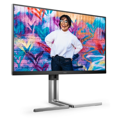 MONITOR AOC LCD IPS QD 27 WIDE FRAMELESS Q27U3CV 4MS MM QHD 1000:1 BLACK HDMI DP USB-C VESA