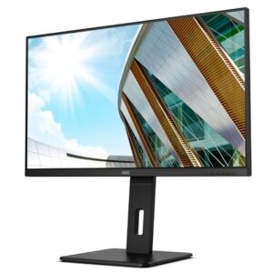 MONITOR AOC LCD VA LED 31.50 WIDE U32P2 4MS MM QHD 3000:1 BLACK 2XHDMI DP REG.ALTEZZA VESA