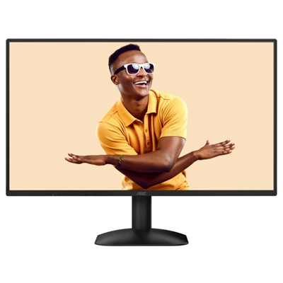 MONITOR AOC LCD IPS 120HZ 23.8 WIDE FRAMELESS 24B31H 4MSFHD 1500:1 BLACK VGA HDMI VESA