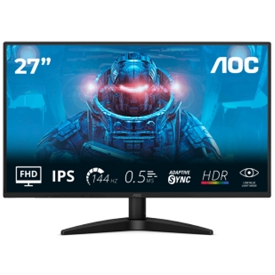 MONITOR AOC LCD IPS 144HZ 27 WIDE FRAMELESS 27B36X 4MS FHD 1500:1 BLACK HDMI DP VESA