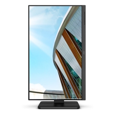 MONITOR AOC LCD IPS LED 23.8 WIDE FRAMELESS Q24P2Q 4MS MM QHD 1000:1 BLACK REG.ALT. PIVOT HDMI DP HUB USB VESA FINO:31/07