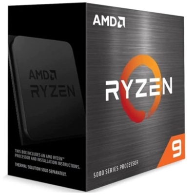CPU AMD RYZEN 9 5950X 4.9GHZ 16CORE 72MB 100-100000059WOF AM4 105W BOX NO COOLER - GARANZIA 3 ANNI FINO:30/06