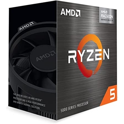 CPU AMD RYZEN 5 5600G 3.9GHZ(4.4GHZ BOOST) 6CORE 16MB 100-100000252BOX AM4 65W BOX - GARANZIA 3 ANNI