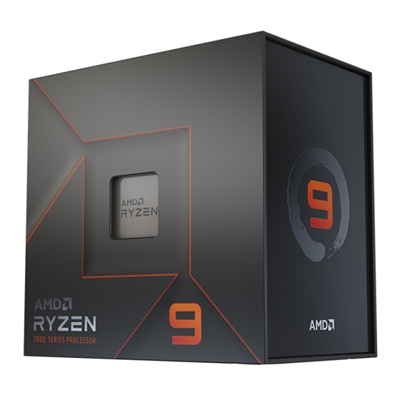 CPU AMD RYZEN 9 7900X 4.7GHZ 12CORE 76MB 100-100000589WOF AM5 170W BOX NO COOLER - GARANZIA 3 ANNI FINO:15/12