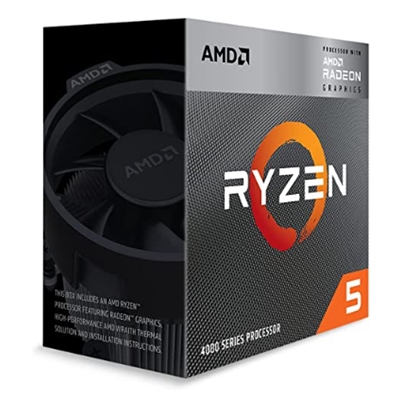 CPU AMD RYZEN 5 4600G 3.7GHZ(4.2GHZ BOOST) 6CORE 8MB 100-100000147BOX AM4 65W BOX STEALTH COOLER - GARANZIA 3 ANNI FINO:29/12