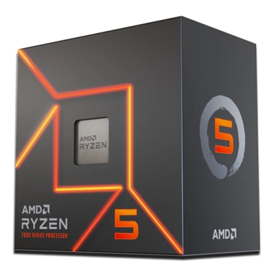 CPU AMD RYZEN 5 7600 5.2GHZ 6CORE 38MB 100-100001015BOX AM5 65W RADEON GRAPHICS BOX - GARANZIA 3 ANNI