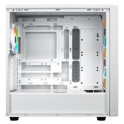 CABINET ATX MIDI TOWER COOLER MASTER MB600-WGNN-S00 MASTERBOX 600 WHITE ATX 2X3.5 2X2.5 2XUSB3.2 3X140MM-ARGB NOALIM VETRO LATER