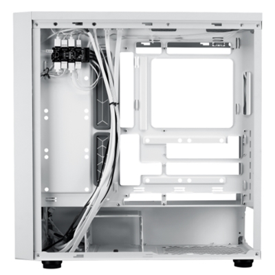 CABINET ATX MIDI TOWER COOLER MASTER MB600-WGNN-S00 MASTERBOX 600 WHITE ATX 2X3.5 2X2.5 2XUSB3.2 3X140MM-ARGB NOALIM VETRO LATER