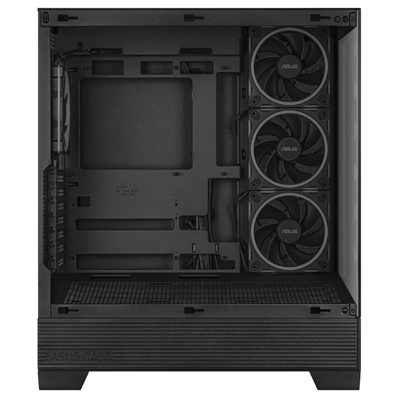 CABINET ATX MIDI TOWER ASUS A31 PLUS TG ARGB BLACK ATX 2XCOMBO-BAY 7XSLOT-ESP. NO-ALIM. 238X511X435MM 90DC00R0-B19000