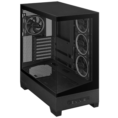 CABINET ATX MIDI TOWER ASUS A31 PLUS TG ARGB BLACK ATX 2XCOMBO-BAY 7XSLOT-ESP. NO-ALIM. 238X511X435MM 90DC00R0-B19000