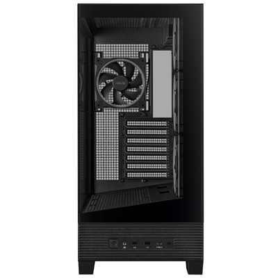 CABINET ATX MIDI TOWER ASUS A31 PLUS TG ARGB BLACK ATX 2XCOMBO-BAY 7XSLOT-ESP. NO-ALIM. 238X511X435MM 90DC00R0-B19000
