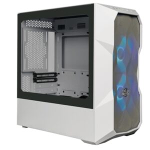 CABINET ATX MICRO TOWER COOLER MASTER TD300-WGNN-S00 MASTERBOX TD300 MESH WHITE 2X3.5 2X2.5 2XUSB3.2 ARGB LATO TRASP. FINO:30/06