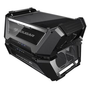 CABINET DUAL TOWER COUGAR 105LMT0004 GEMINI X NERO 423X635X525MM 8SLOT 4X3