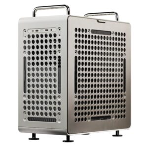CABINET ATX MIDI TOWER COOLER MASTER Q540-LGNN-S00 QUBE 540 MOONSTONE 1X3.5/2.5 2XUSB3.2 4X120MMFAN-SUPPORT NOPSU VETRO LATERALE