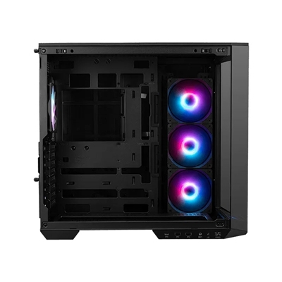 CABINET ATX MIDI TOWER MSI MAG PANO 100R PZ 3XUSB 8XSLOT 4XFAN-120MMARGB ATX MICRO-ATX MINI-ITX 518.7X290X482MM VETRO FINO:15/06