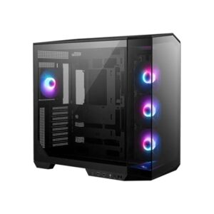 CABINET ATX MIDI TOWER MSI MAG PANO 100R PZ 3XUSB 8XSLOT 4XFAN-120MMARGB ATX MICRO-ATX MINI-ITX 518.7X290X482MM VETRO FINO:15/06