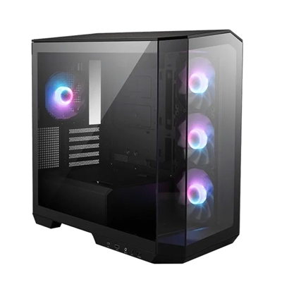 CABINET ATX MICRO TOWER MSI MAG PANO M100R PZ 2XUSB 5XSLOT 4XFAN-120MMARGB MICRO-ATX ITX 488X235X453MM VETRO TEMP. FINO:15/06