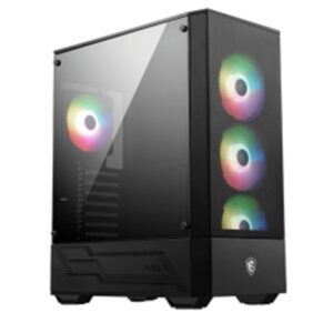 CABINET ATX MIDI TOWER MSI MAG FORGE 112R 2XUSB 7XSLOT 4XFAN-120MMARGB ATX MICRO-ATX ITX 409X214X485MM VETRO TEMP. FINO:15/06