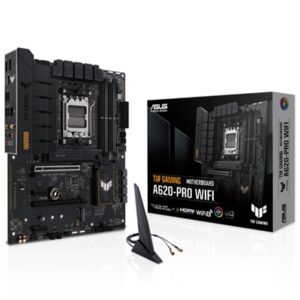 MB ASUS TUF GAMING A620-PRO WIFI AM5 4XDDR5DC-6400O.C. DP HDMI 1XPCIE3.0X16 4XSATA3R M.2 WI-FI6 BT USB3.2 ATX 90MB1FR0-M0EAY0