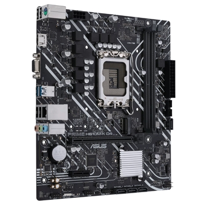 MB ASUS PRIME H610M-K D4 H610 LGA1700 2XDDR4DC-3200HDMI D-SUB 1XPCIE4.0X16 4XSATA3 M2 GBLAN USB3.2 MATX90MB1A10-M FINO:30/06