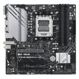 MB ASUS PRIME B650M-A WIFI II B650 AM5 4XDDR5DC-6400(OC) DP HDMI D-SUB 1XPCIE4.0X16 4XSATA3 M.2 WIFI USB3.2 MATX 90MB FINO:30/06