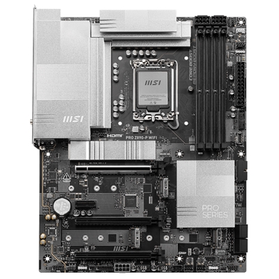 MB MSI PRO Z890-P WIFI LGA1851 4XDDR5DC-6400 1XHDMI 2XDP 1XPCIE5.0X16 4XM.2 4XSATA3 USB TYPE-C THUNDERBOLT 5GLAN WIFI FINO:15/06
